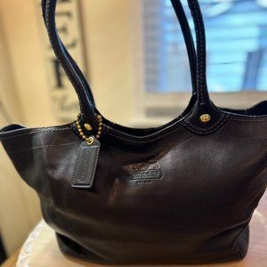 Coach Black Bleeker Edition Leather Purse